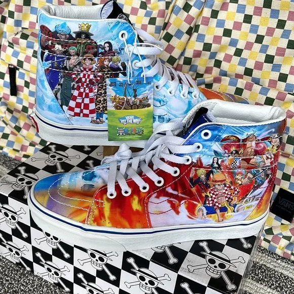 Vans WMNS Sk8-HiOne Piece Punk Hazard Multi VN0007NS448Sneakers