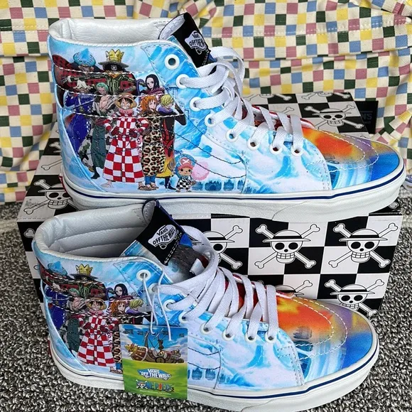 Vans WMNS Sk8-HiOne Piece Punk Hazard Multi VN0007NS448Sneakers