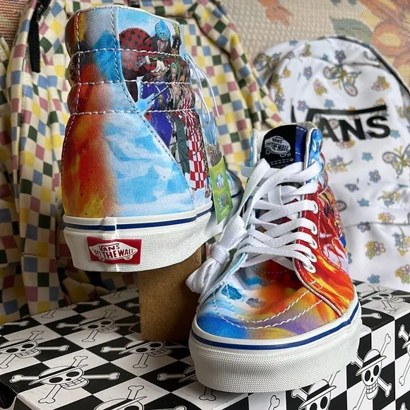 Vans WMNS Sk8-HiOne Piece Punk Hazard Multi VN0007NS448Sneakers