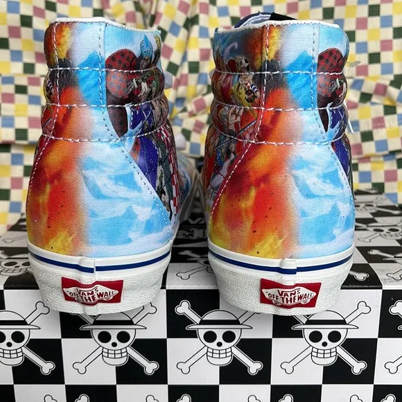 Vans WMNS Sk8-HiOne Piece Punk Hazard Multi VN0007NS448Sneakers