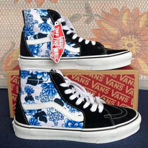 Vans WMNS Sks-Hi Tapered Floral Blue/WhiteVN0A4U16Y6ZSneakers