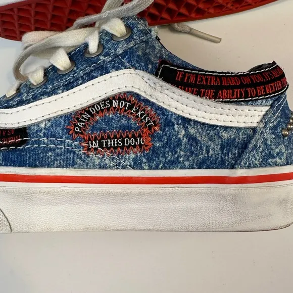 VANS X Cobra Kai Eagle Fang Karate Old Skool Sneakers Mens 4 Women’s 5.5