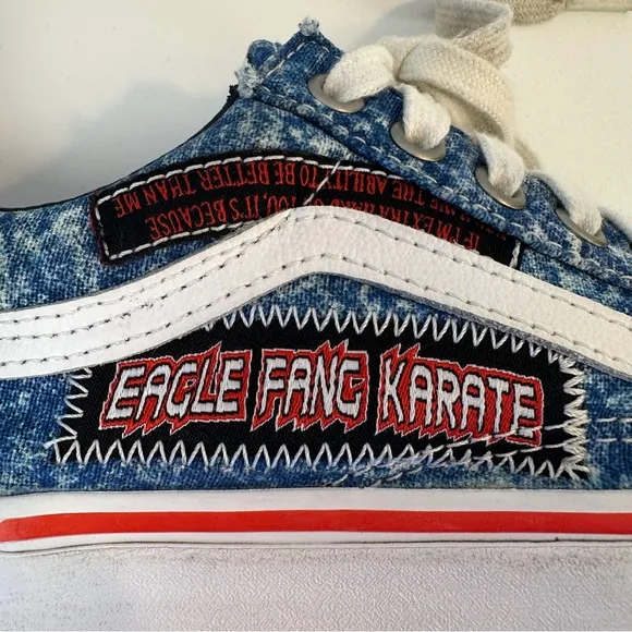 VANS X Cobra Kai Eagle Fang Karate Old Skool Sneakers Mens 4 Women’s 5.5