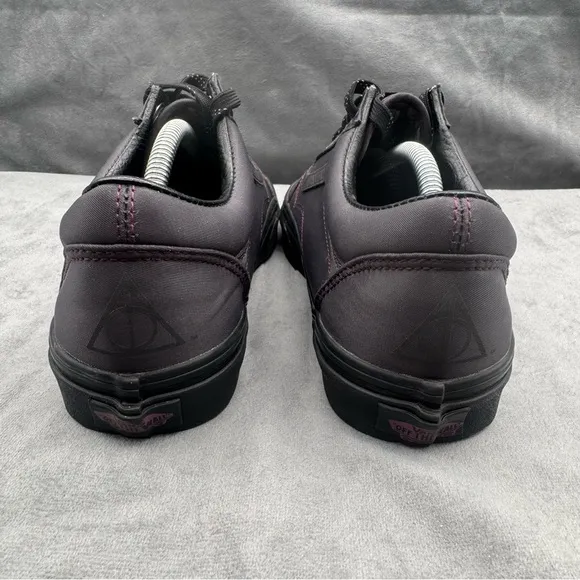 VANS x Harry Potter‎ Deathly Hallows Old Skool Shoes Black Women’s Size 8.5