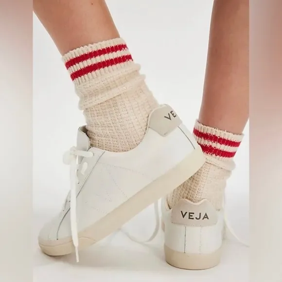 Veja Esplar Leather Sneaker Women’s Size 9 white shoes