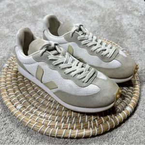 Veja Women’s Rio Branco Alveomesh White Pierre Natural Shoes Sneakers Size 9