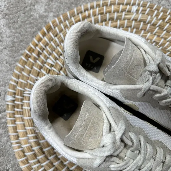 Veja Women’s Rio Branco Alveomesh White Pierre Natural Shoes Sneakers Size 9