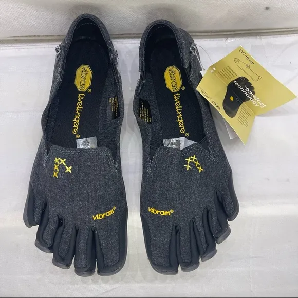 Vibram Fivefingers CVT Hemp Toes Shoes (Black) Women’s Size 36 EUR 6.5-7 US