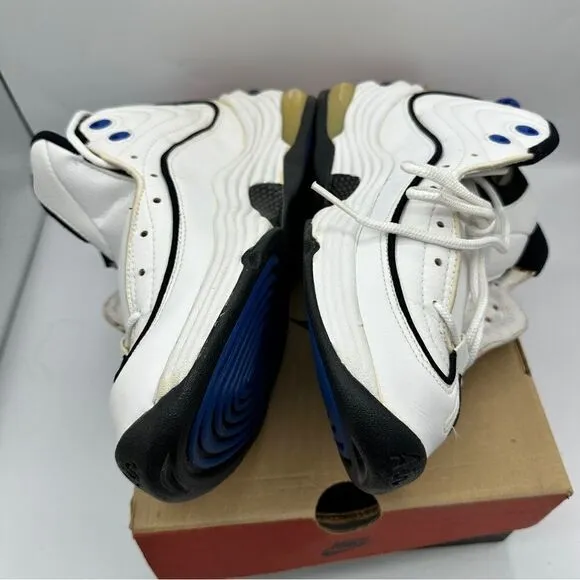 Vintage Nike Air Max‎ Penny II OG 1996 White Blue Shoes 130608-141 Men’s Size 10