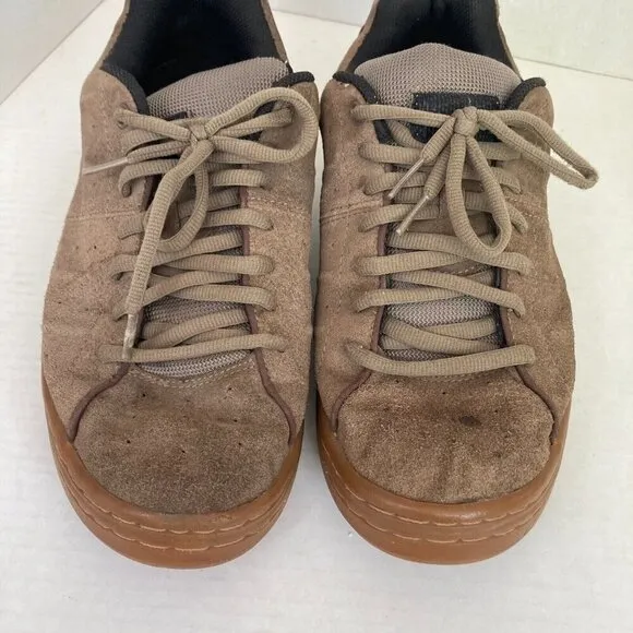 Vintage NSS Skateboard Shoes Men's Size 11.5 Bullet Skater Brown Heavy Y2K