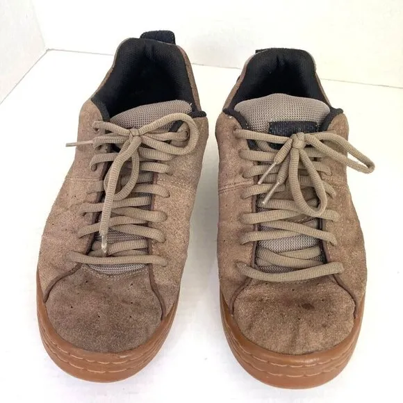 Vintage NSS Skateboard Shoes Men's Size 11.5 Bullet Skater Brown Heavy Y2K