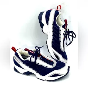 Vintage Rare Reebok Catalon 1999 Men Running Shoes Size 6 White RBK Navy Silver