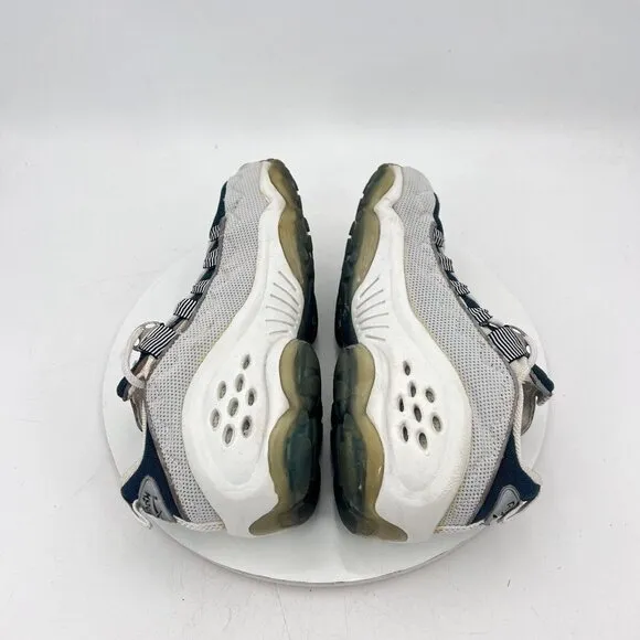 Vintage Reebok DMX Run Men Size 8.5 Silver Ultramarine White Neon Green Shoes