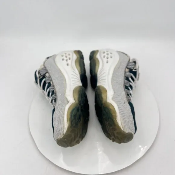 Vintage Reebok DMX Run Men Size 8.5 Silver Ultramarine White Neon Green Shoes