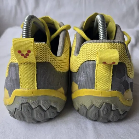 VIVOBAREFOOT Evo Lite Men's Trail Running Shoes Yellow/Gray Size 42/US 9