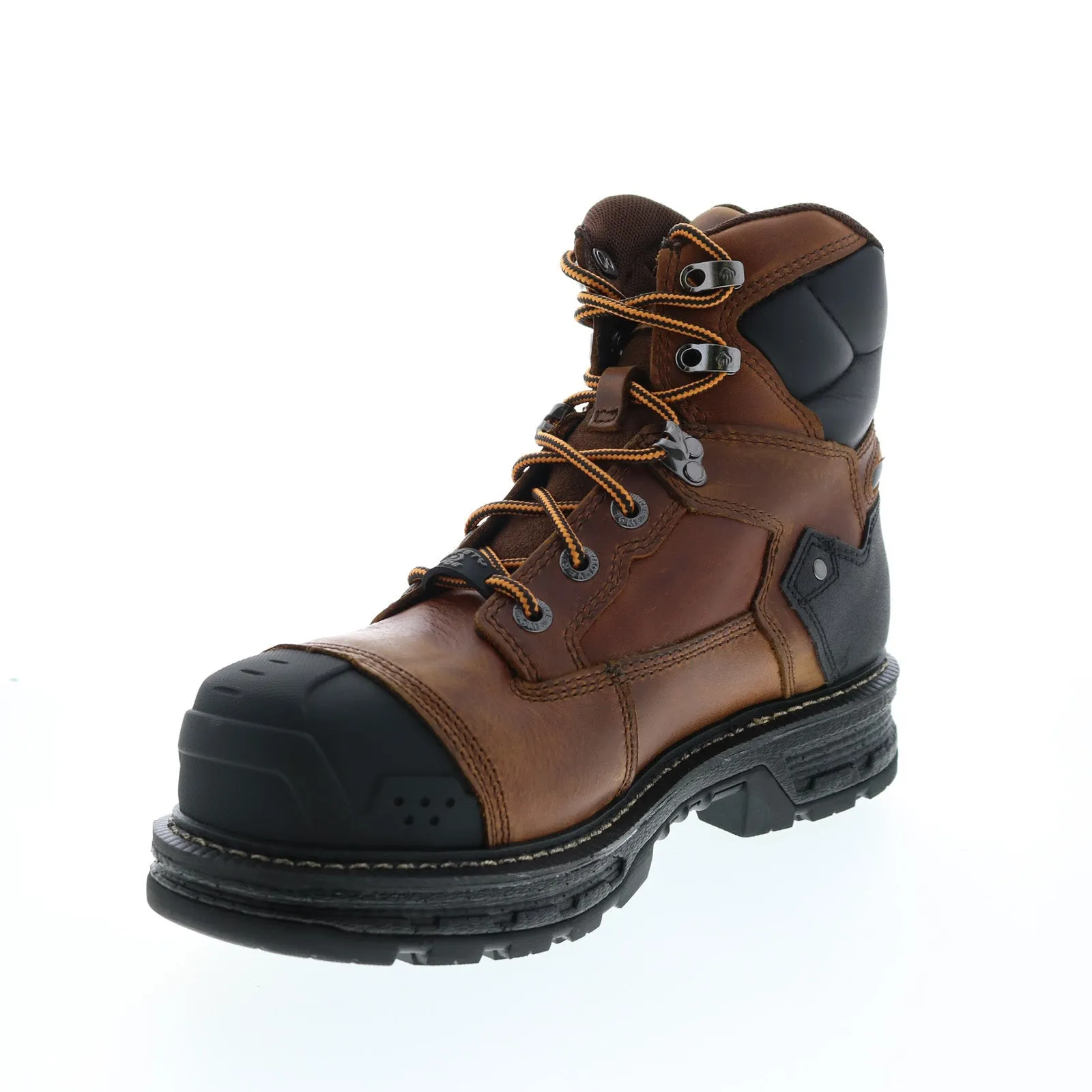 Wolverine Hellcat Heavy Duty WP CarbonMax 6'' Mens Brown Wide Work Boots