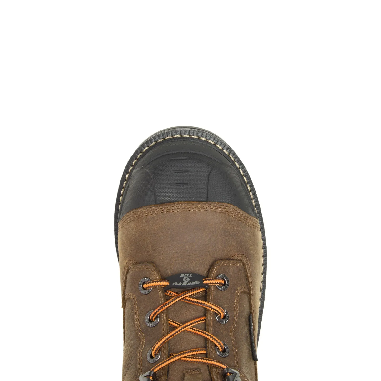 Wolverine Hellcat Ultraspring Heavy Duty CarbonMax 8" Mens Brown Wide Boots