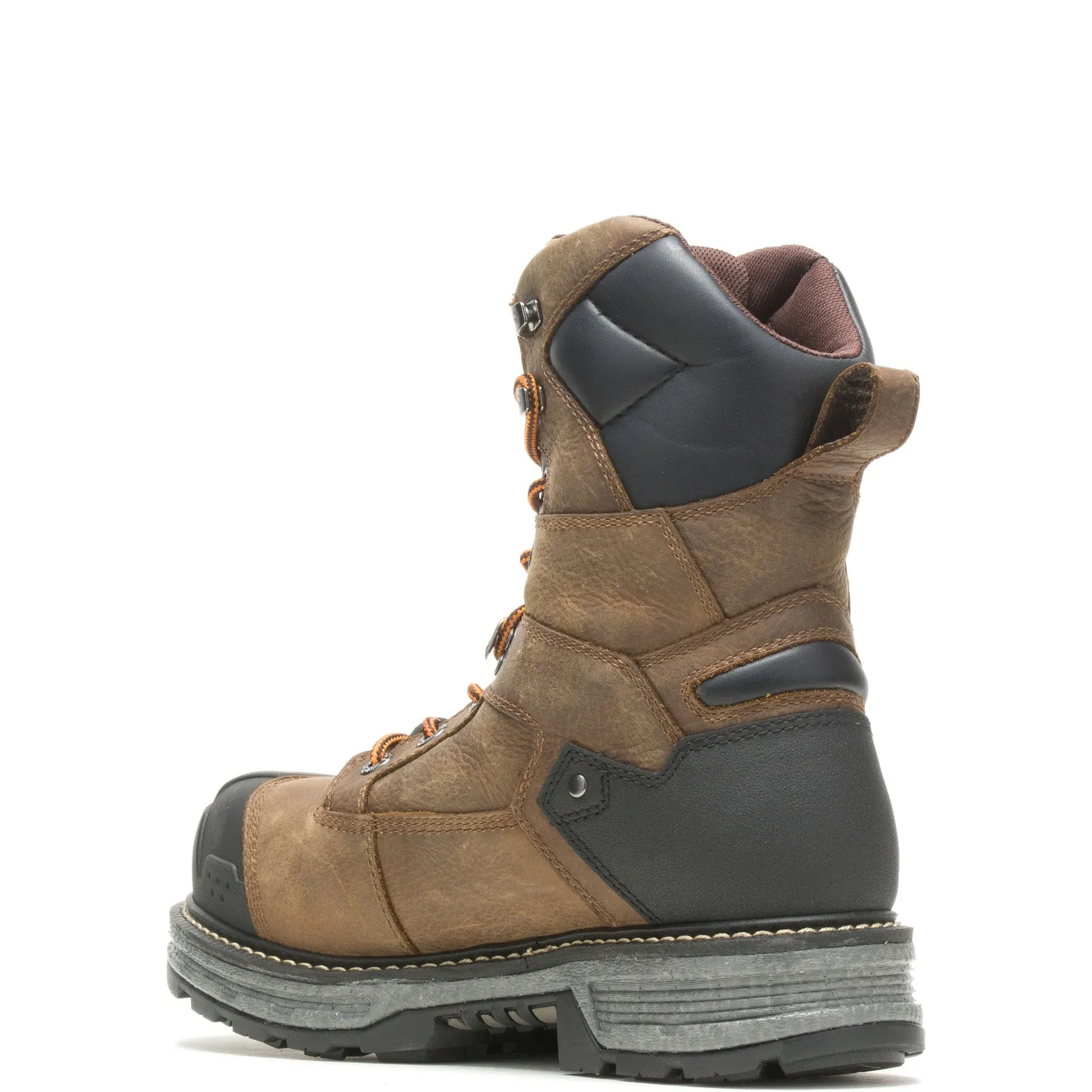 Wolverine Hellcat Ultraspring Heavy Duty CarbonMax 8" Mens Brown Wide Boots