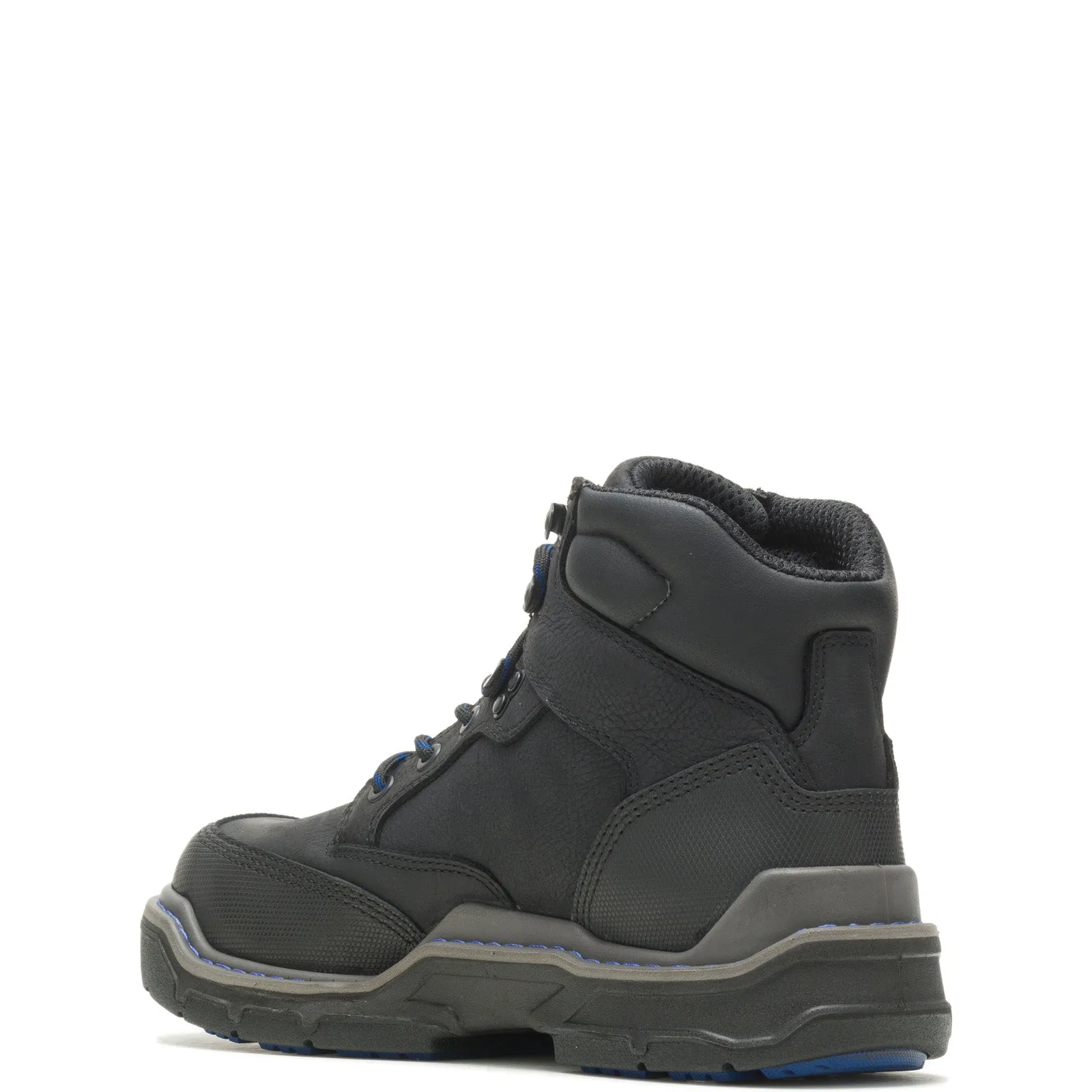 Wolverine Raider Durashocks Heavy Duty CarbonMax 6" Mens Black Wide Work Boots
