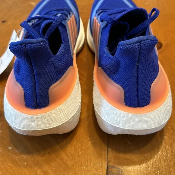 Women’s Adidas UltraBoost Light Running Shoes 'Lucid Blue / Coral' HP3343 Sz 7.5
