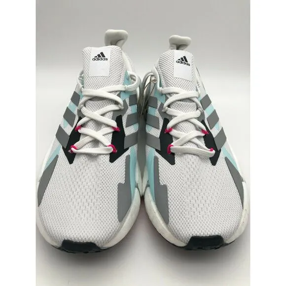 Women's adidas X9000L4 BOOST Running Shoes Crystal White/Silver FW8405 Sz 9.5🛒