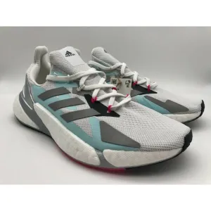 Women's adidas X9000L4 BOOST Running Shoes Crystal White/Silver FW8405 Sz 9.5🛒