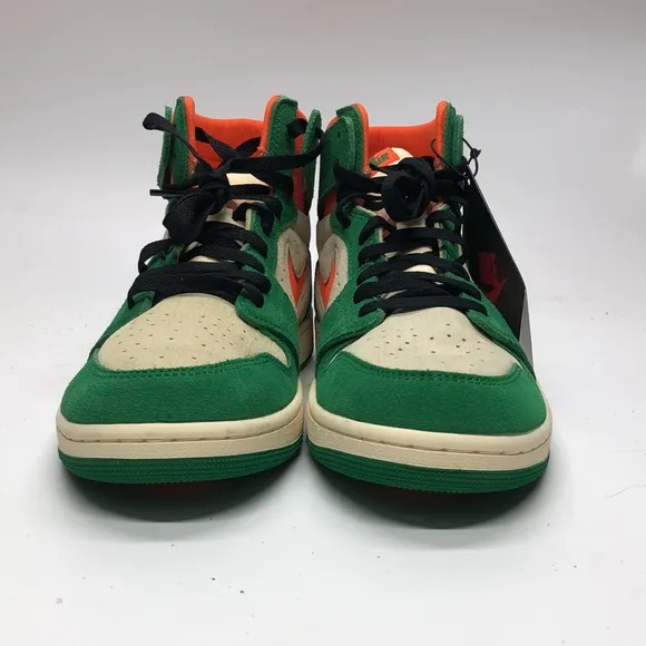 Women’s Air Jordan 1 ZM Air CMFT 2 Green/Tan//Orange DV1305-308 NWOB