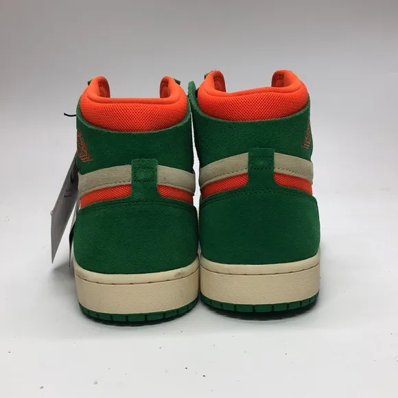 Women’s Air Jordan 1 ZM Air CMFT 2 Green/Tan//Orange DV1305-308 NWOB