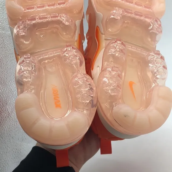Women’s Air Vapor Max Orange/White DQ8588-800 USED Size 7