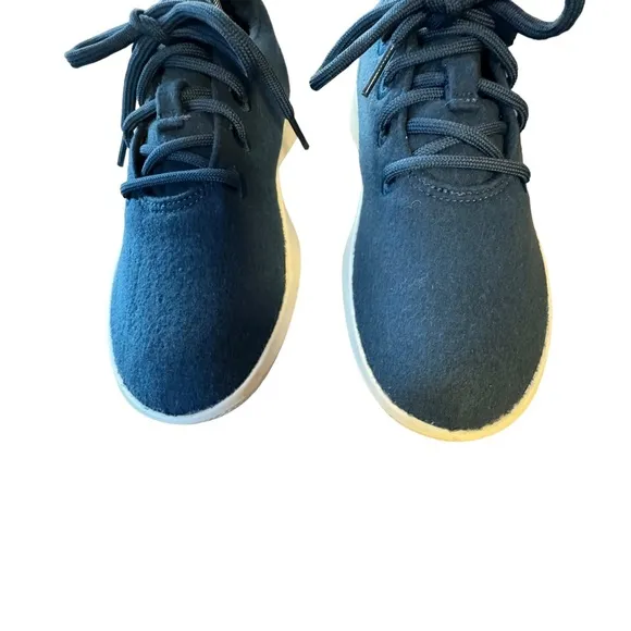 Women’s Allbirds Size 8 WR Wool Runners Blue Sneakers Shoes