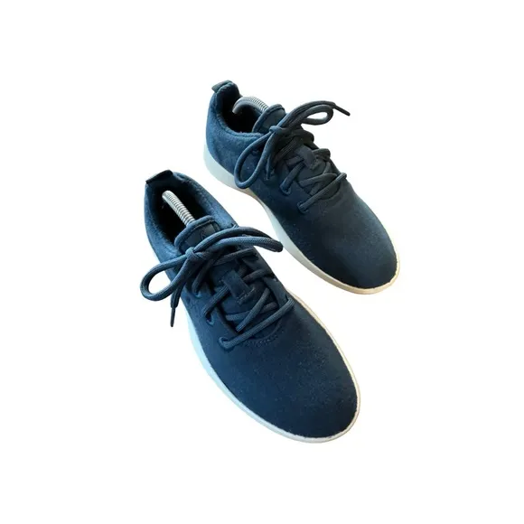 Women’s Allbirds Size 8 WR Wool Runners Blue Sneakers Shoes