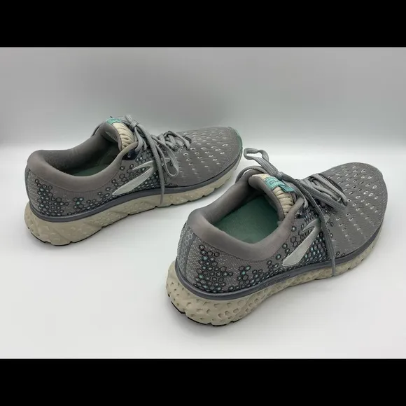 Women’s Brooks Aqua Grey Glycerin 17 Sneakers 8.5