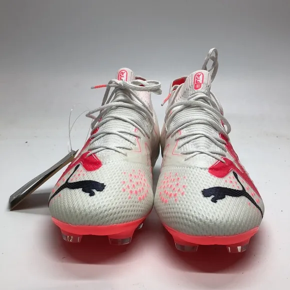 Women’s Future Ultimate FG/AG White/Pink 107356-01 New With Box No Lid