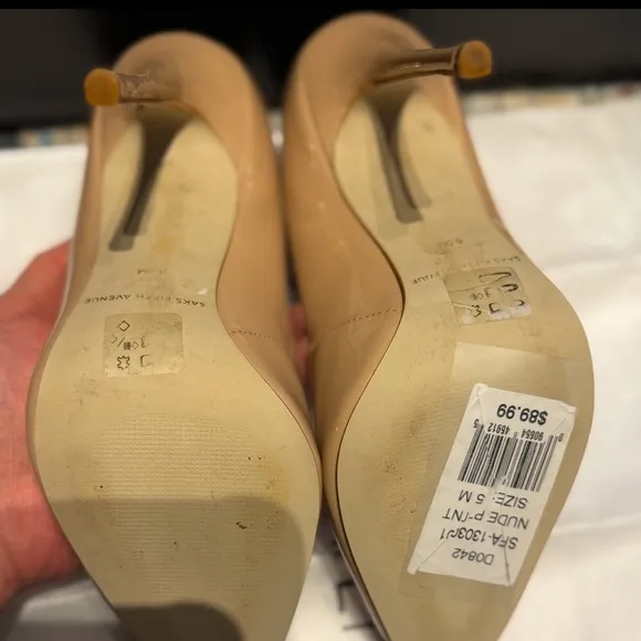 Women’s gorgeous shoes by Saks Fifth Ave.