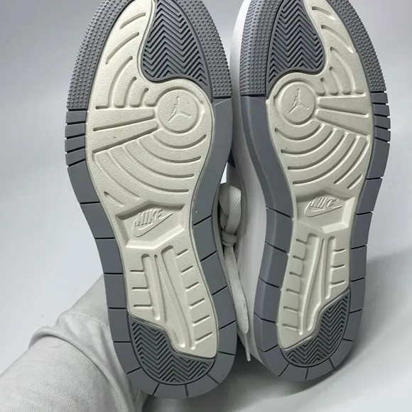 Women’s Jordan 1 Elevate Low Gray/White DH7004-100 USED without box sz 9.5