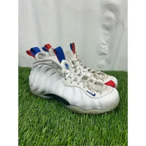 Women’s Nike Air Foamposite One USA  Size 8 Red White And Blue America