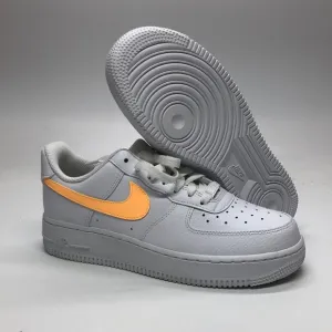 Women’s Nike Air Force 1 ‘07 White/Yellow FQ2742-100 NWOB