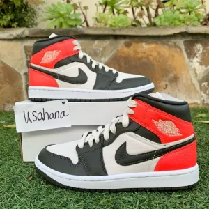 Women's Nike air Jordan 1 mid shoes