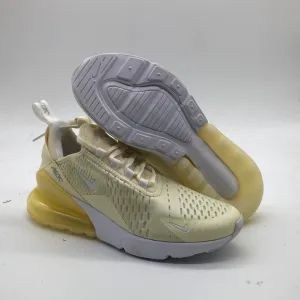 Women’s Nike Air Max 270 DJ5991-100 Yellow/White NWOB