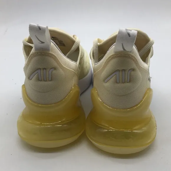 Women’s Nike Air Max 270 DJ5991-100 Yellow/White NWOB