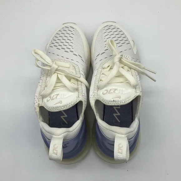 Women’s Nike AirMax 270 Purple/White FB2934-100 USED Size 5