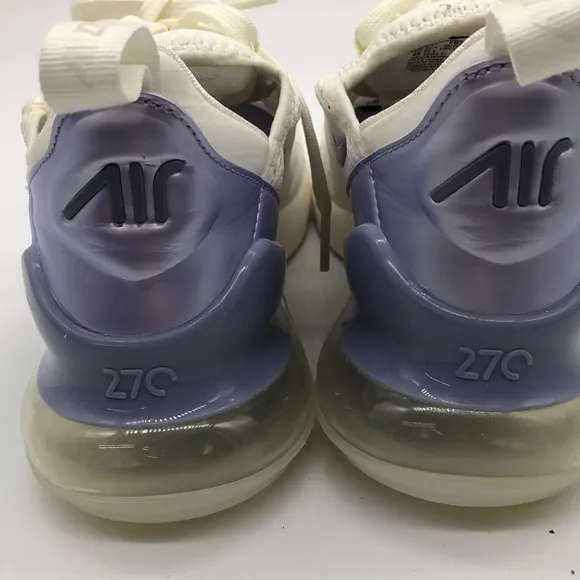 Women’s Nike AirMax 270 Purple/White FB2934-100 USED Size 5