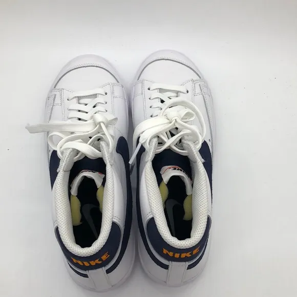 Women’s Nike Blazers MIDESS Nike By You White/Navy DO7433-900 NWOB