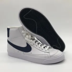 Women’s Nike Blazers MIDESS Nike By You White/Navy DO7433-900 NWOB