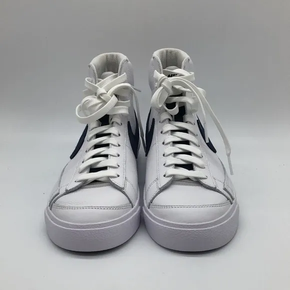 Women’s Nike Blazers MIDESS Nike By You White/Navy DO7433-900 NWOB