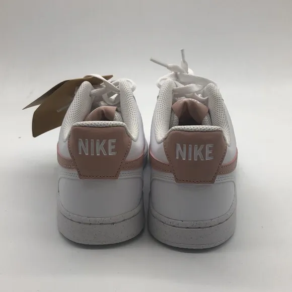 Women’s Nike Court vision low NN White/Pink DH3158-102 NWOB