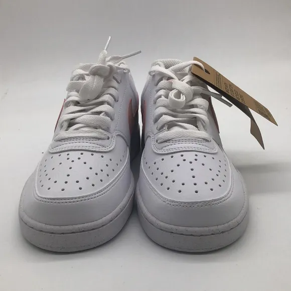 Women’s Nike Court vision low NN White/Pink DH3158-102 NWOB