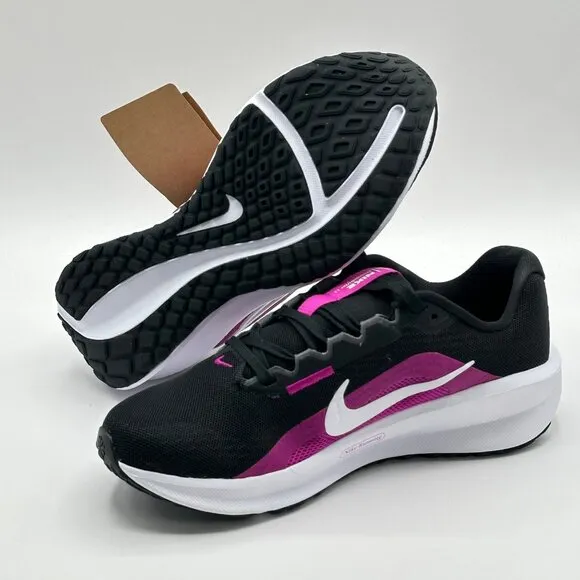 Women's Nike Downshifter 13  Black Purple Athletic Shoes FD6476-003 Size 6.5