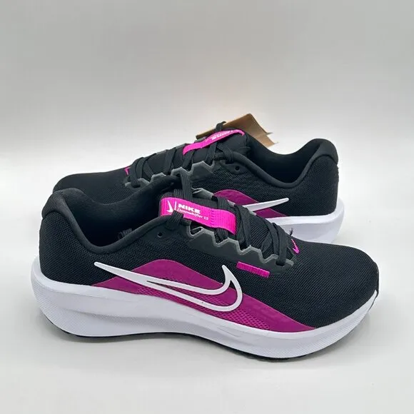 Women's Nike Downshifter 13  Black Purple Athletic Shoes FD6476-003 Size 6.5