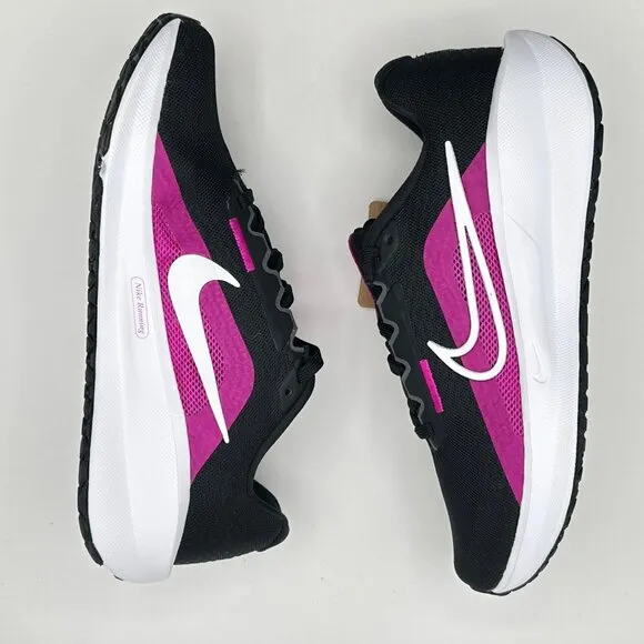 Women's Nike Downshifter 13  Black Purple Athletic Shoes FD6476-003 Size 6.5